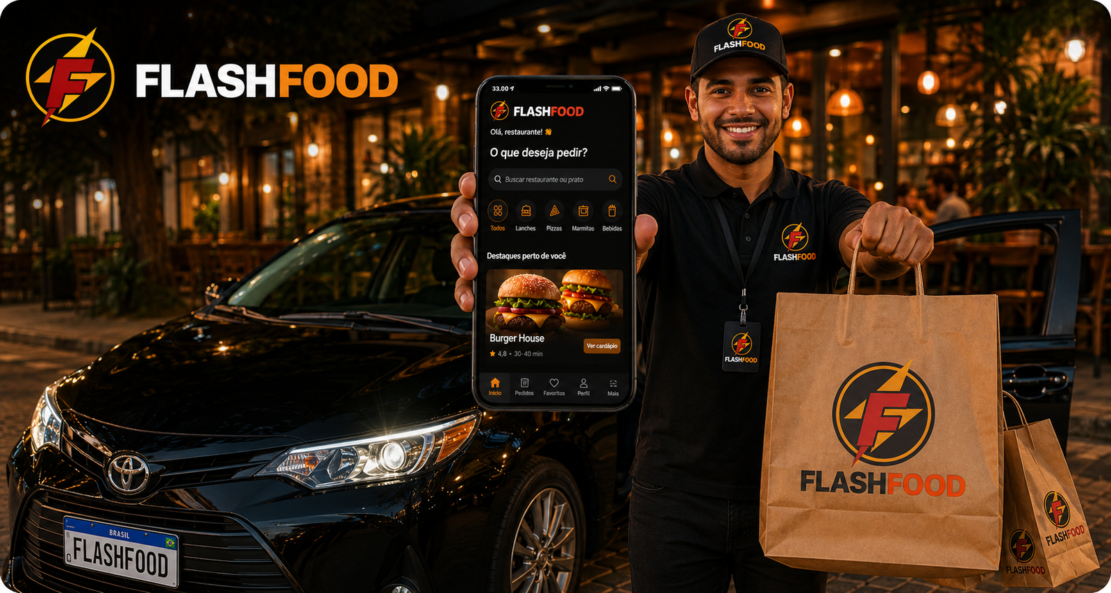 Flash Food delivery